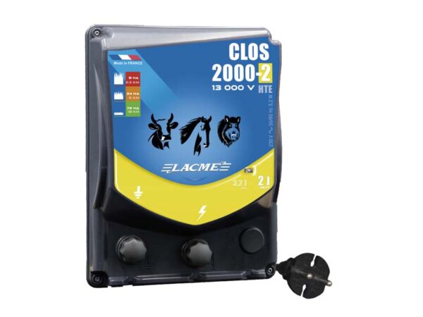 ELETTRIFICATORE RECINTO CLOS 2000-2 220V 2000 MJ