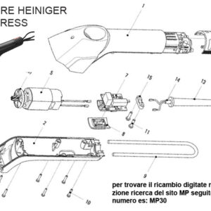 RICAMBIO HEINIG PROGRESS SCHEDA ELETTRONICA FIG. MP7