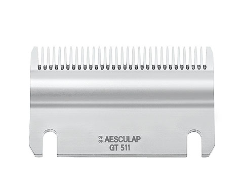 Pettine A Incastro Kerbl Aesculap GTA133 Da 13 Mm - Per Testine Rasatoio GT317, GT326, GT330, GT333 - Acciaio Inox, Facile Montaggio