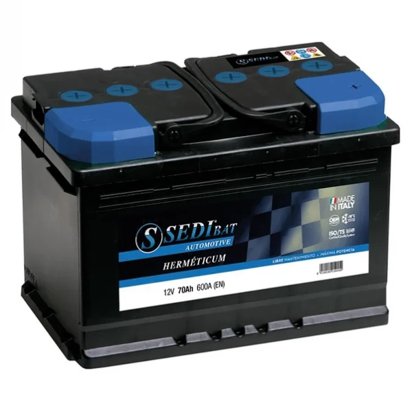 Batteria al piombo 12 volts 70 ah