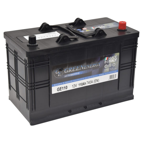 Batteria al piombo 12 volts 110 ah