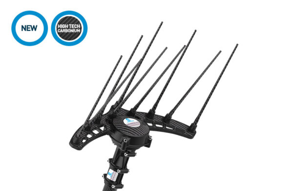 Abbacchiatore Campagnola elettrico ICARUS V1 58 PLUS, completo di asta telescopica carbonio cm. 150/220 - immagine 8
