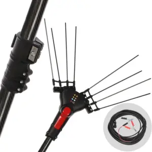 ABBACCHIATORE OLIVE A BATTERIA BLUE BIRD "EGEO 23-50 ASTA FIX" MOVIMENTO OSCILLATORIO LATERALE + KIT BATTERIA & CARICA BATTERIA