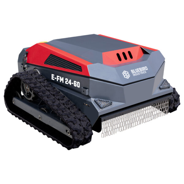 ROBOT RASAERBA-TRINCIASARMENTI A BATTERIA, RADIOCOMANDATO BLUE BIRD PROFI Remote Control E-FM 24-60