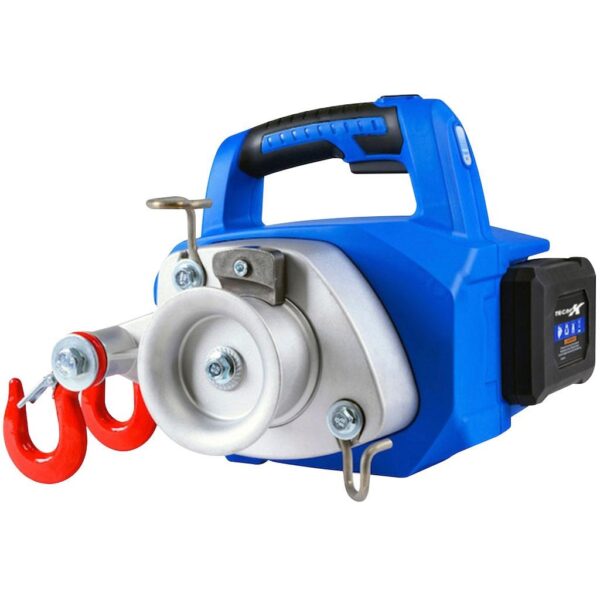 Verricello a batteria ricaricabile, TecnoK Winch 450-CO-E - immagine 5