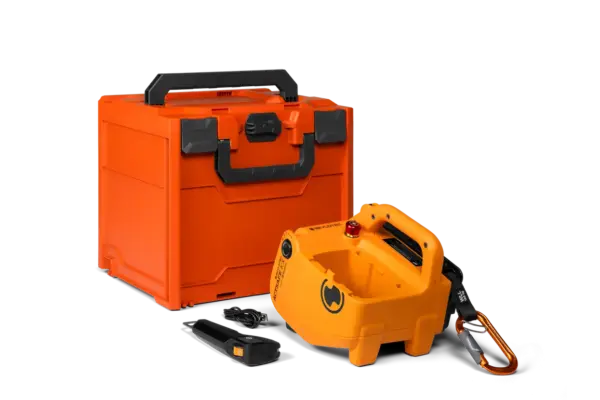 Verricello a batteria Husqvarna Skylotec Power Ascender + 60 mt. Corda omaggio 11 mm. - immagine 5