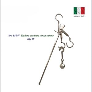 STADERA NICHELATA SENZA CATENA KG. 60