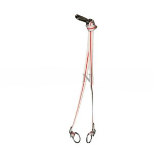 LEGAME IN NYLON A DUE CAPI - Collare 4 x 120 non compreso