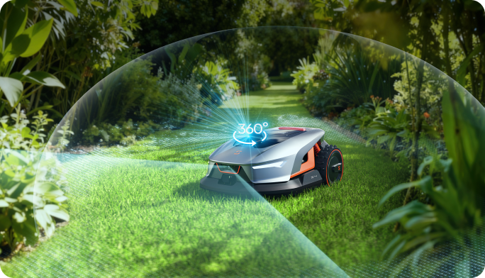 Robot Rasaerba Sunseeker X4 Elite Senza Filo Perimetrale con LiDAR e Vision AI - immagine 27